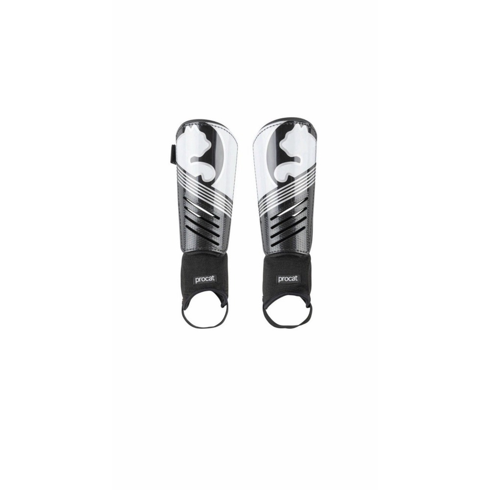 Puma Procat Shinguard & Ankle Sock Black & White‎ Size Medium - New In Package